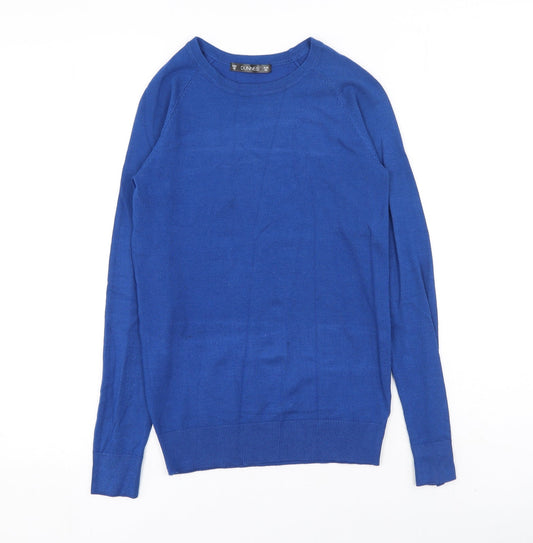 Womens UK Size XS Dunnes Stores Blue Pullover Jumper