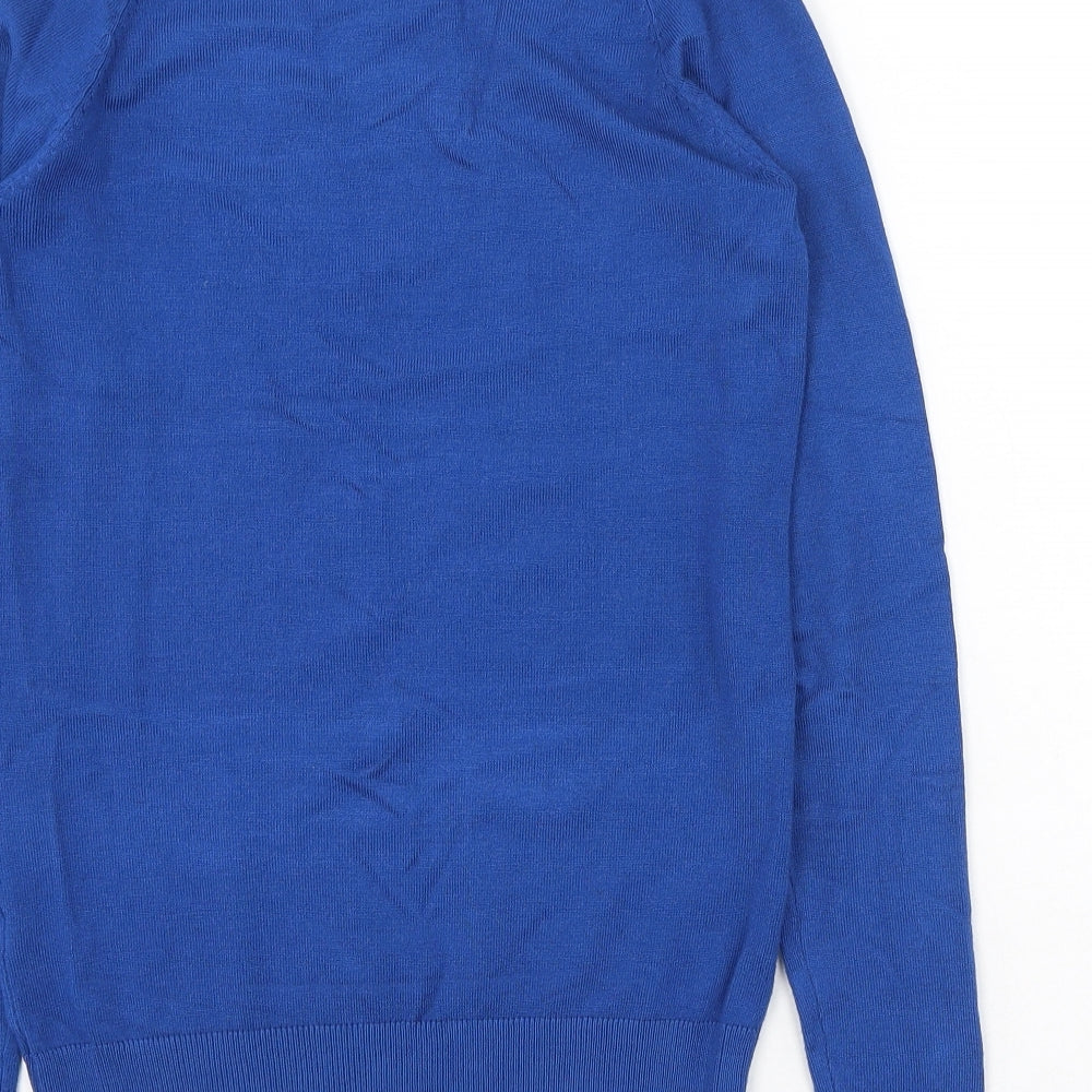 Womens UK Size XS Dunnes Stores Blue Pullover Jumper
