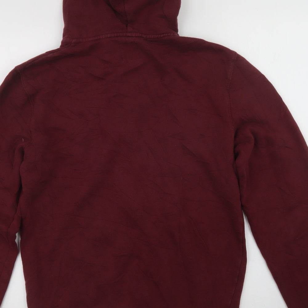 Womens UK Size XS Jack Wills Purple Full Zip Hoodie