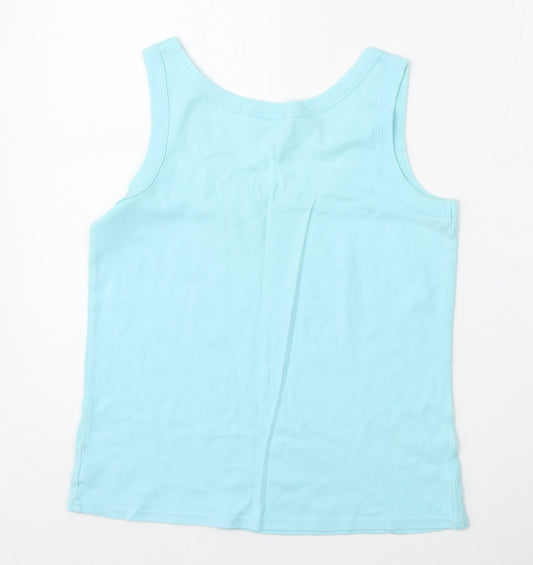 Womens UK Size 12 NEXT Blue Basic Tank
