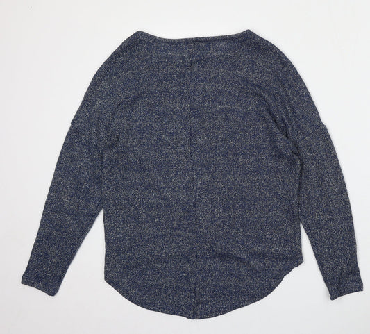Womens UK Size 10 Atmosphere Blue Pullover Jumper