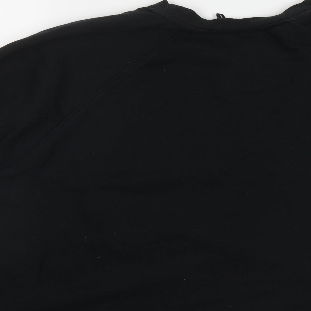 Womens UK Size 10 ASOS Black Pullover Sweatshirt