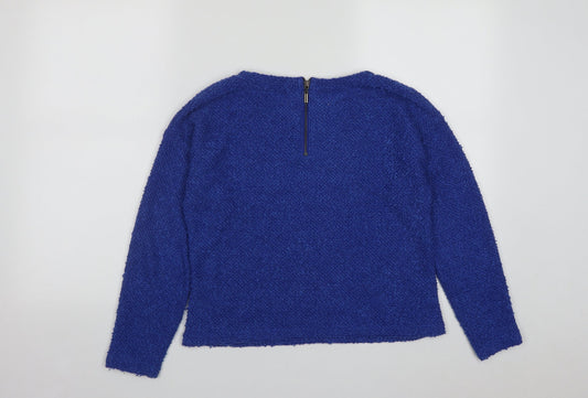 Womens UK Size 8 New Look Blue Pullover Jumper