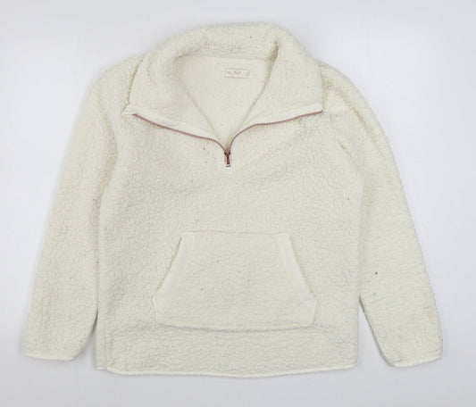 Womens UK Size XS F&F White Jacket