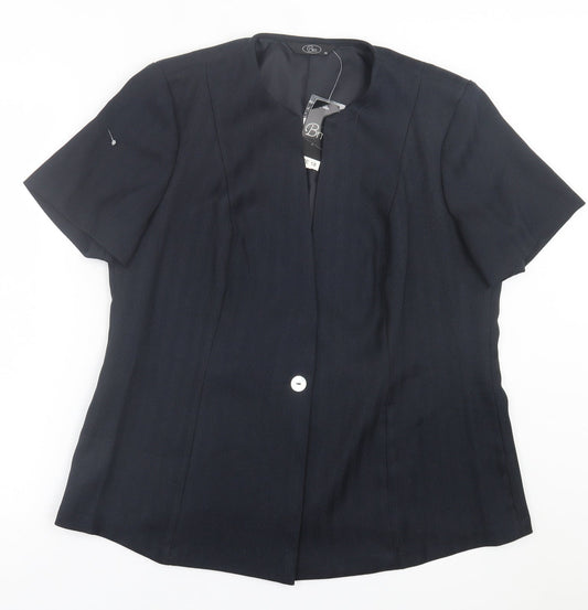 Womens UK Size 18 BM Blue Jacket