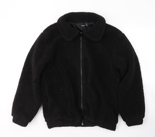 Womens UK Size 8 Boohoo Black Jacket