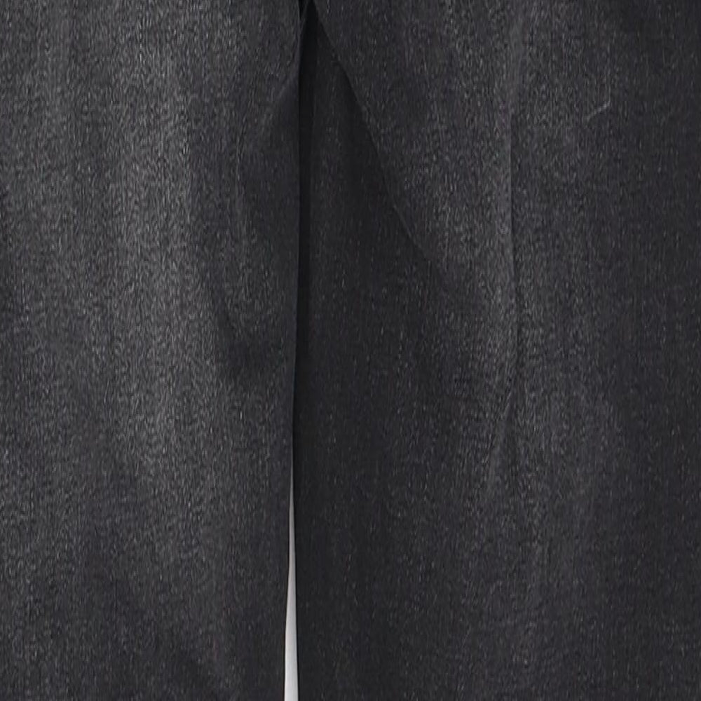 NEXT Girls Black Cotton Skinny Jeans Size 13 Years Regular Button - Future is now