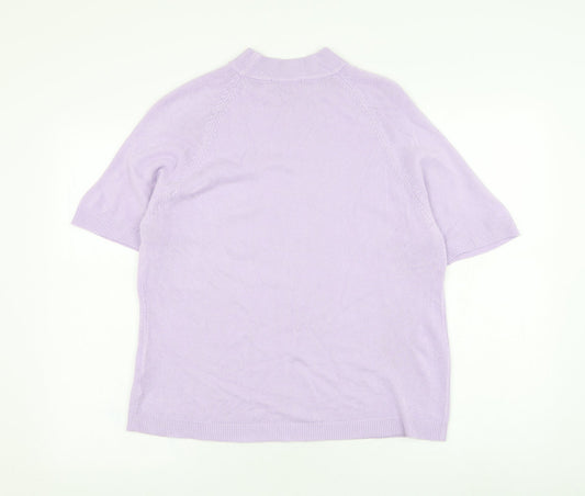 Womens UK Size 20 Berkertex Purple Pullover Jumper