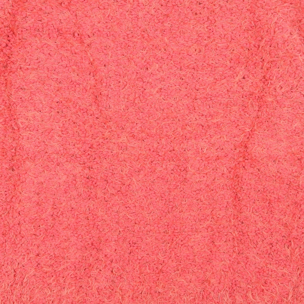 F&F Womens Red Crew Neck Polyester Pullover Jumper Size 8