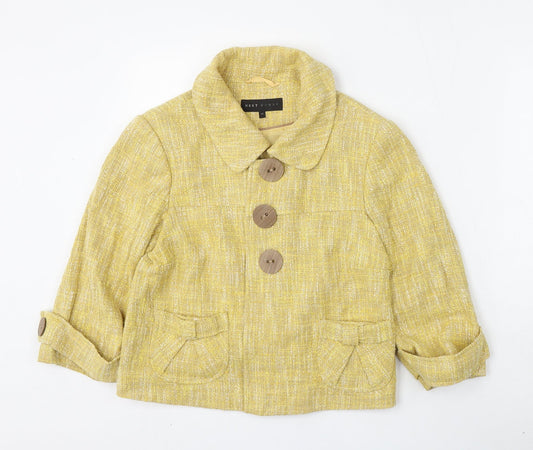 Womens UK Size 12 NEXT Yellow Jacket