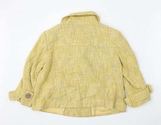 Womens UK Size 12 NEXT Yellow Jacket