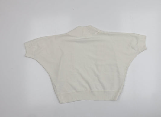 Womens UK Size 14 NEXT Ivory Cardigan Jumper