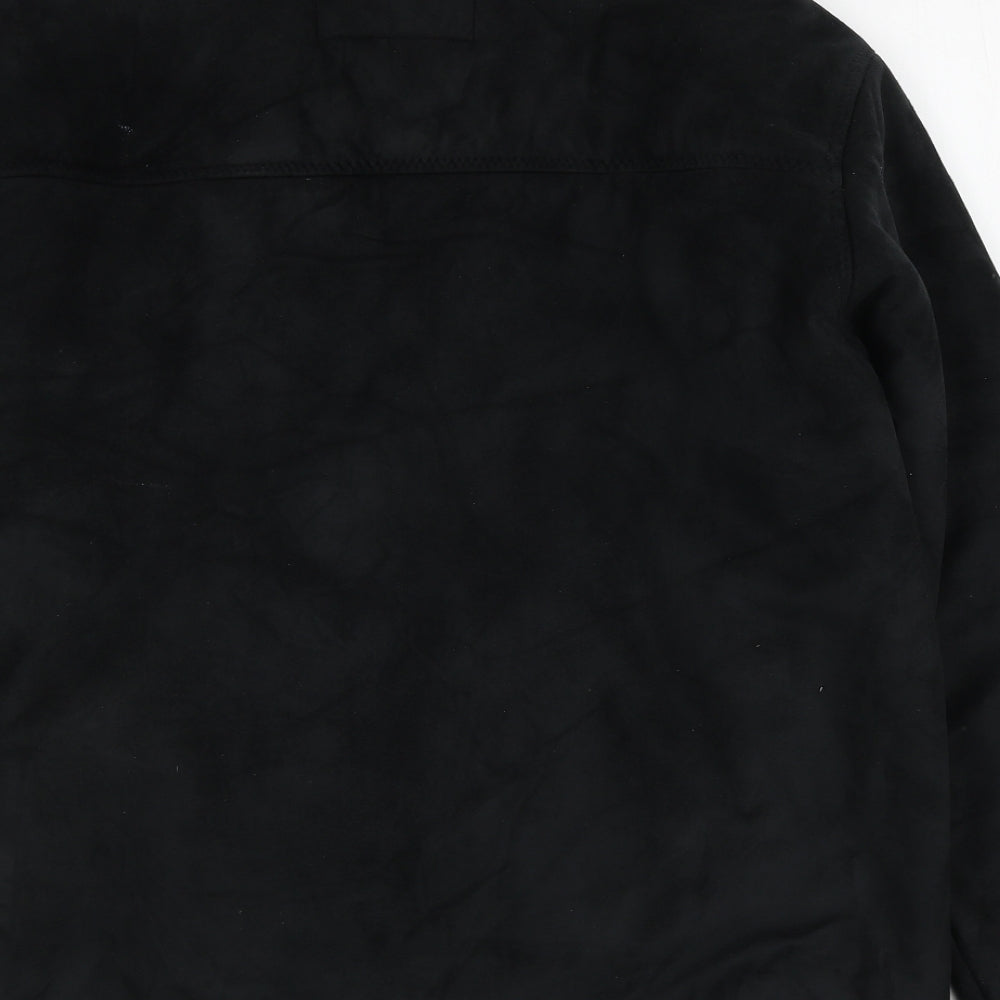 Mens UK Size M Fiori Classic Black Jacket