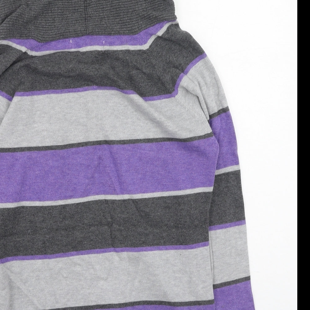 Womens UK Size 10 marble Multicoloured Pullover Jumper