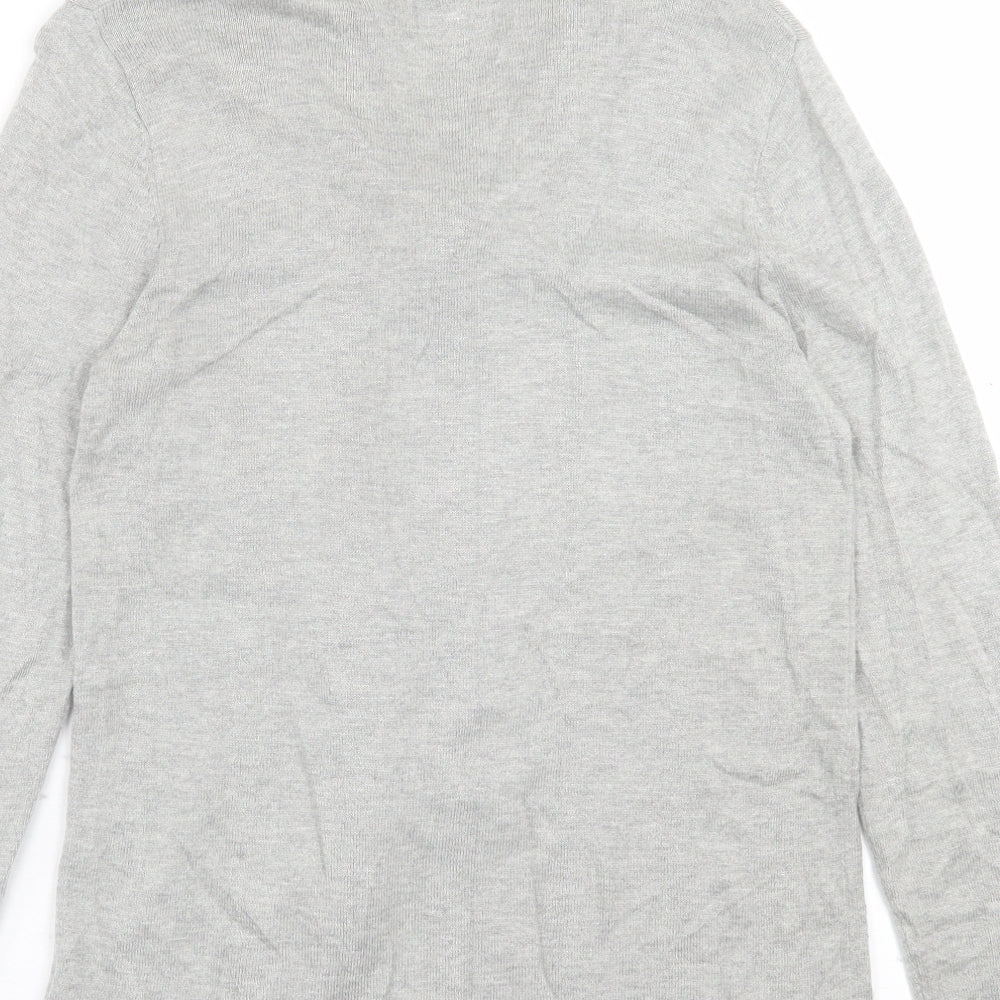Womens UK Size 10 Damart Grey Pullover Jumper