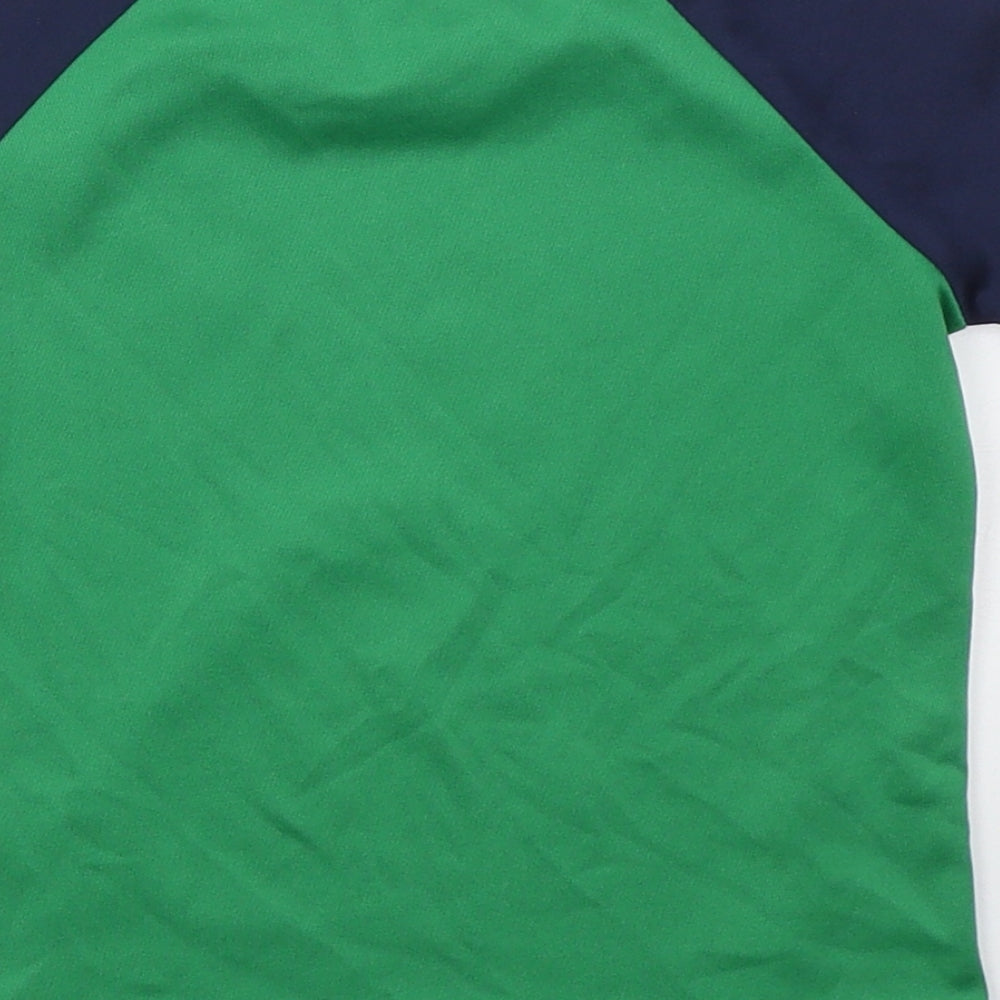 Dunnes Boys Green Polyester Basic T-Shirt Size 3 Years Crew Neck Pullover - Northern Island