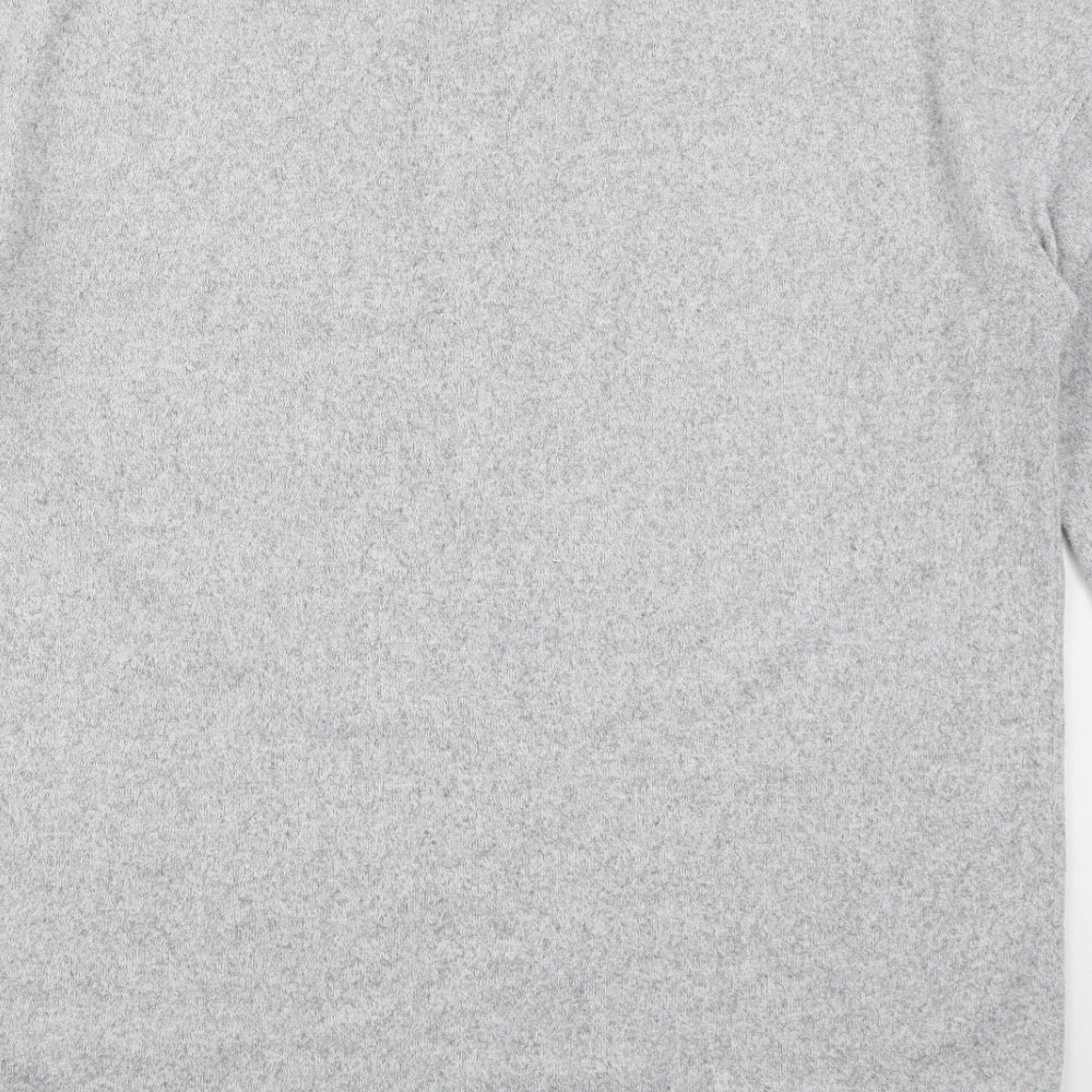 F&F Womens Grey Viscose Pullover Sweatshirt Size 12 Pullover