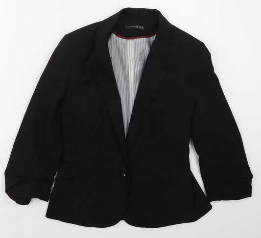 Womens UK Size 10 Atmosphere Regular Black Suit Jacket
