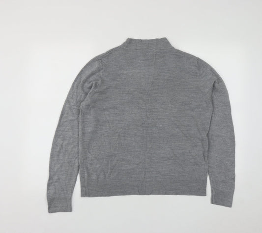Womens UK Size L Vida Vi Grey Pullover Jumper