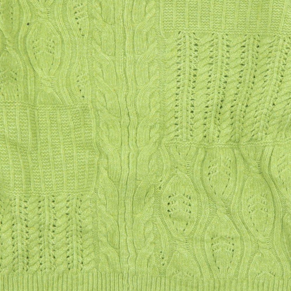 Womens UK Size S NEXT Green Pullover Jumper