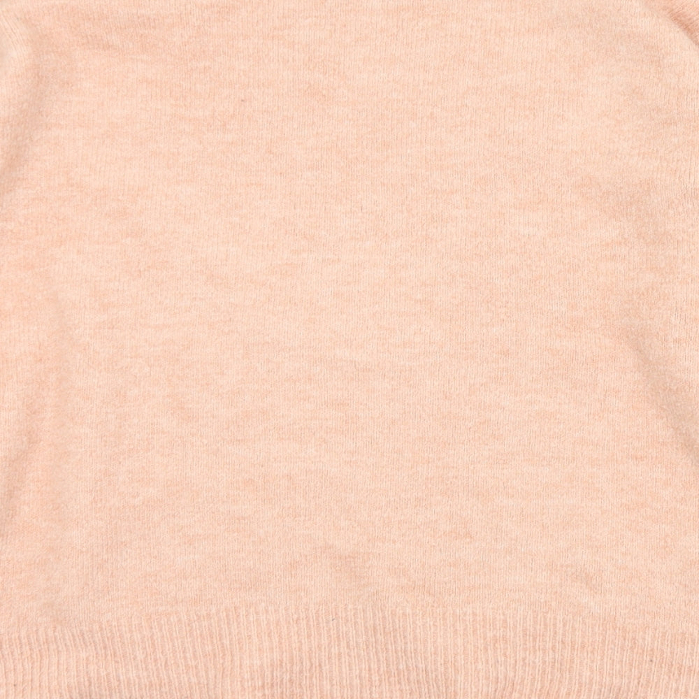 Womens UK Size L Marks and Spencer Pink Pullover Jumper