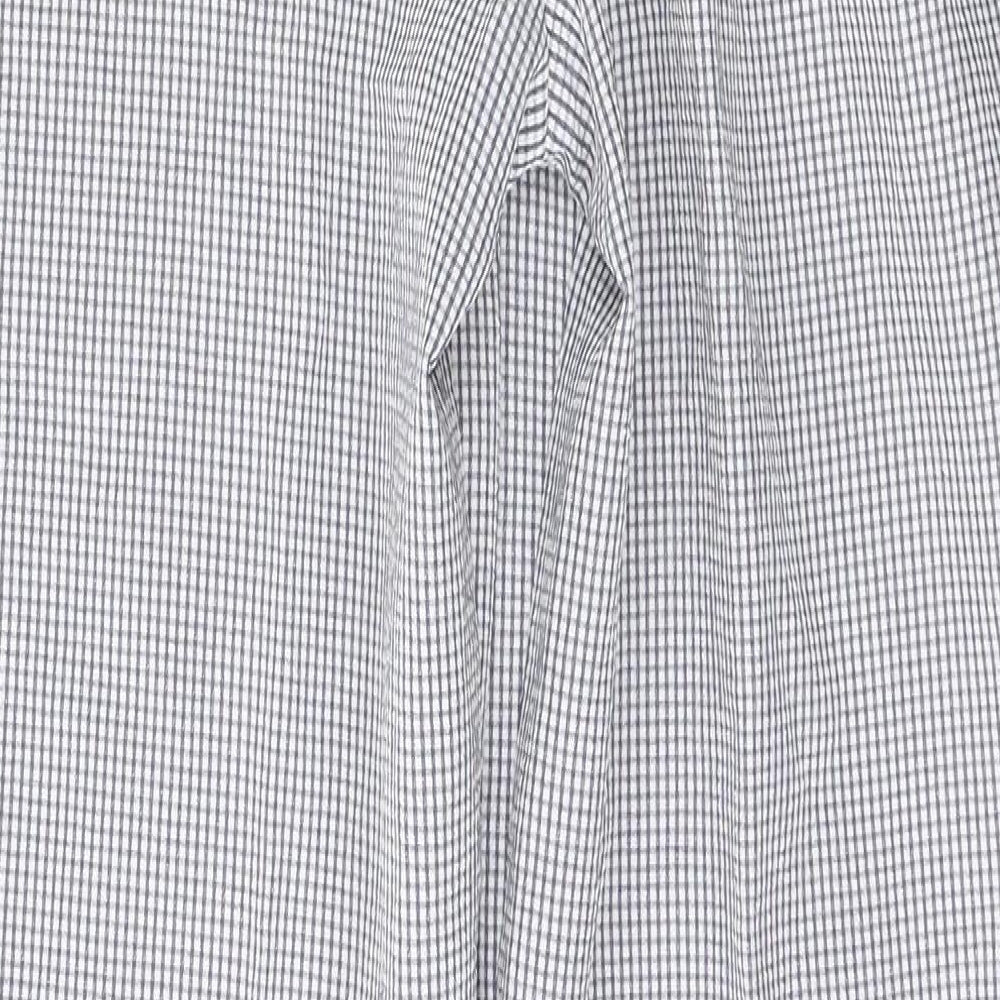 Womens UK Size 28 Preworn Regular Fit White Trousers