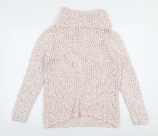 Womens UK Size 10 Bonmarche Pink Pullover Jumper
