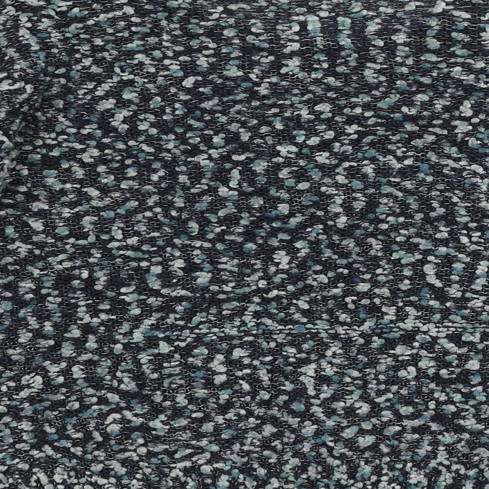 TU Womens Multicoloured Round Neck Nylon Pullover Jumper Size 14