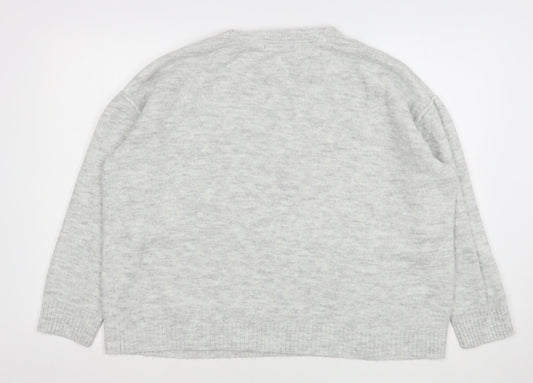 Womens UK Size 18 Very Grey Pullover Jumper