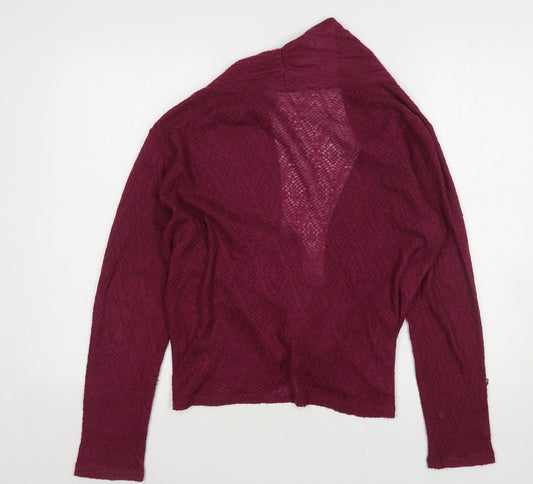 Womens UK Size M Oasis Purple Cardigan Jumper