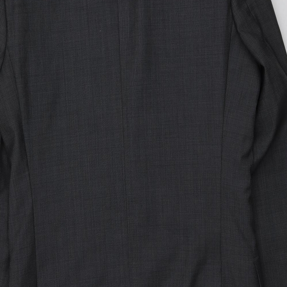 Mens UK Size 38 M&S Regular Grey Suit Jacket