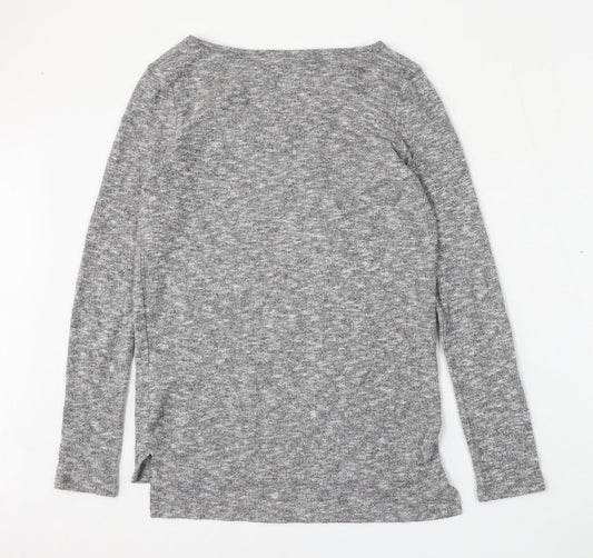 Womens UK Size 6 NEXT Grey Pullover Jumper