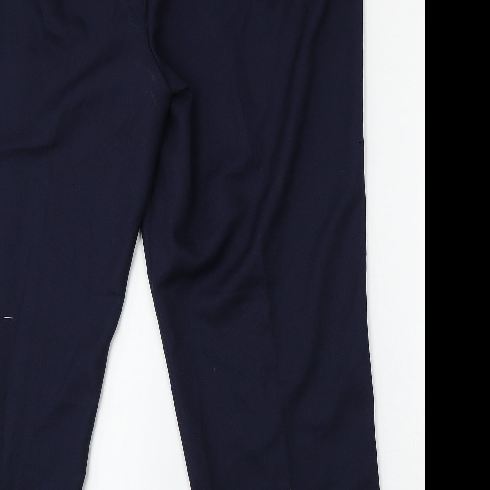 Womens UK Size 20 Papaya Regular Fit Blue Trousers