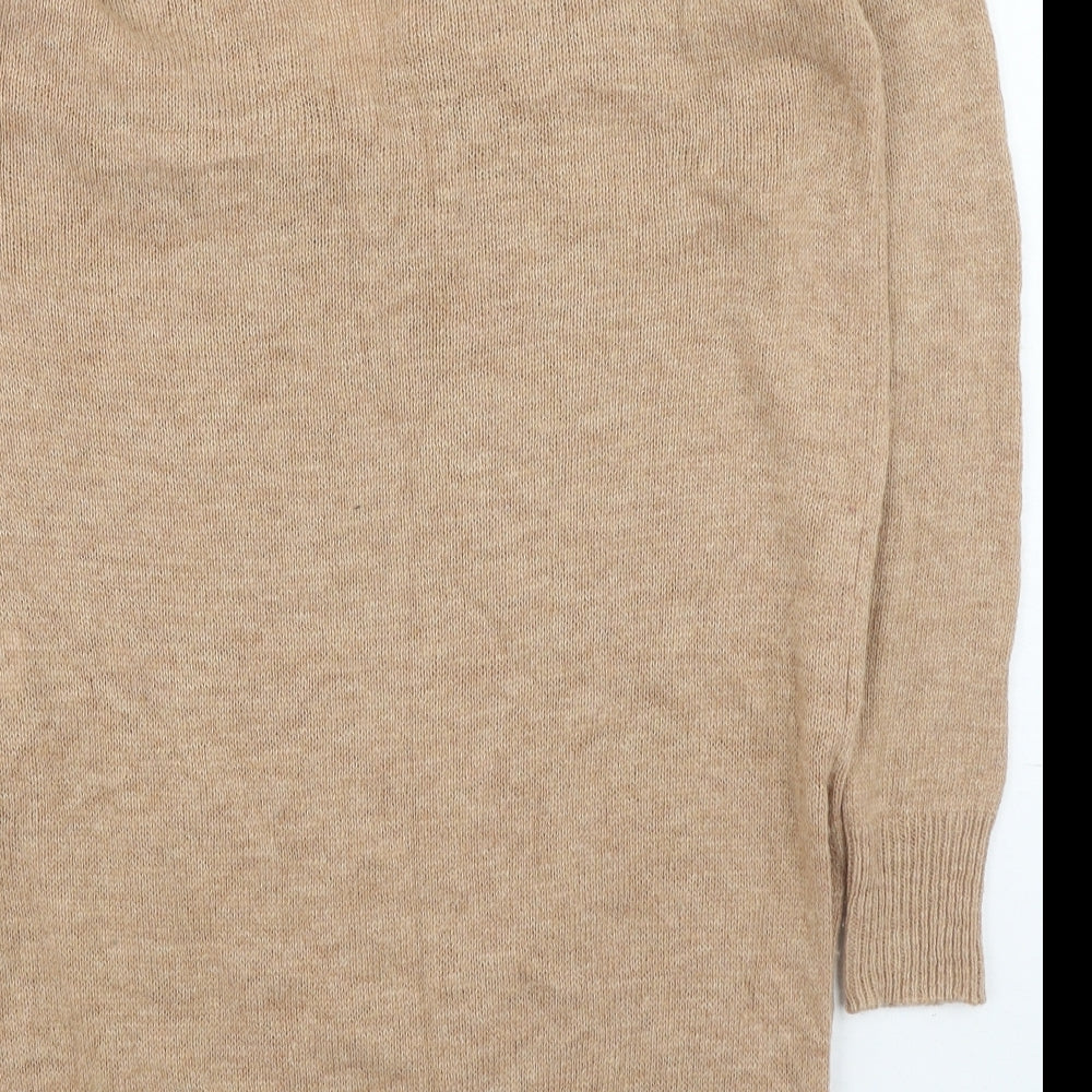 Womens UK Size S NEXT Brown Pullover Jumper