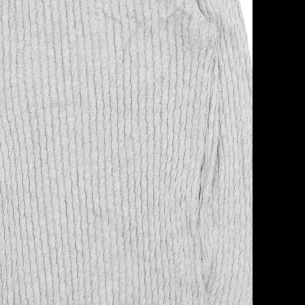 Womens UK Size S House of Fraser Grey Pullover Jumper