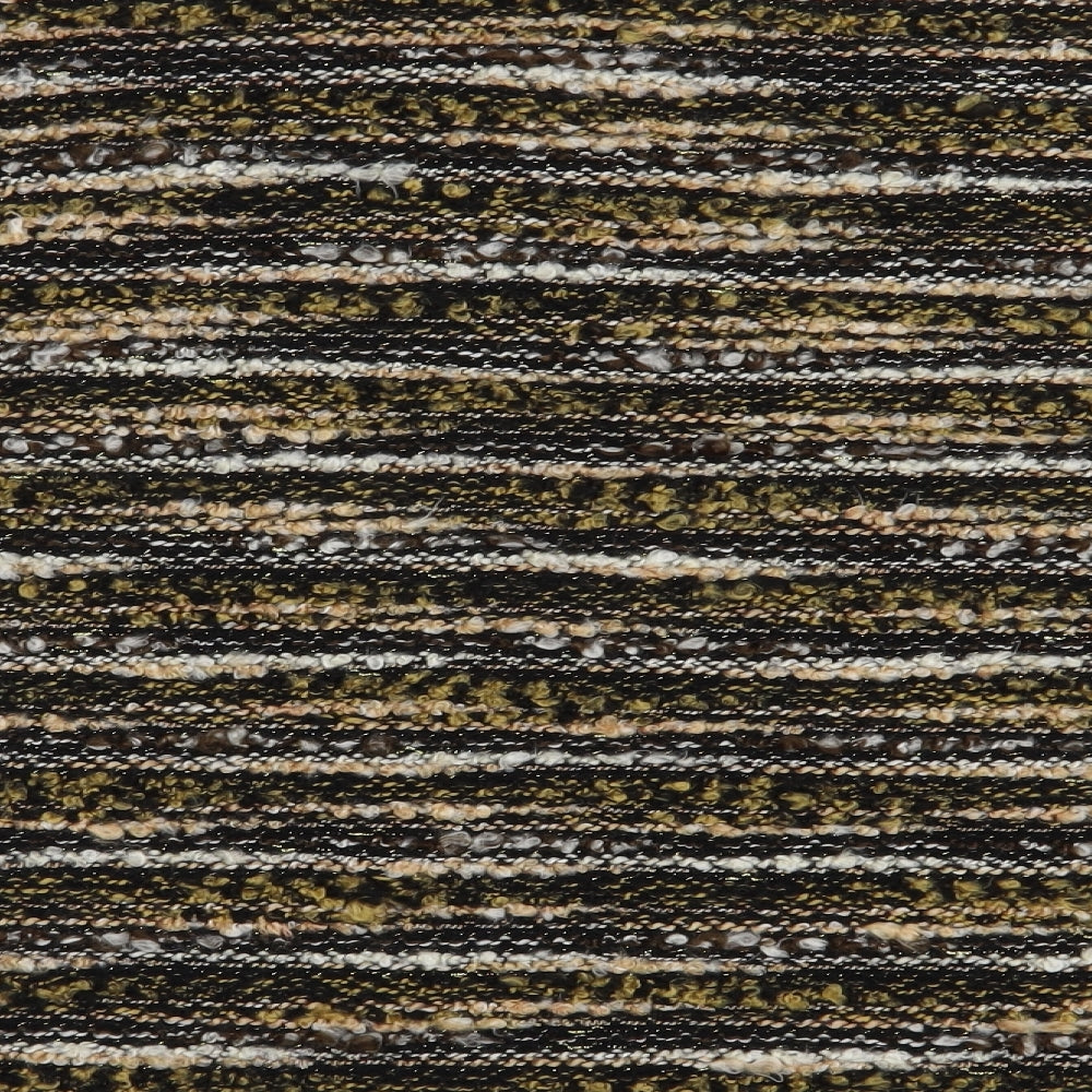 Nutmeg Womens Green Boat Neck Striped Acrylic Pullover Jumper Size 12