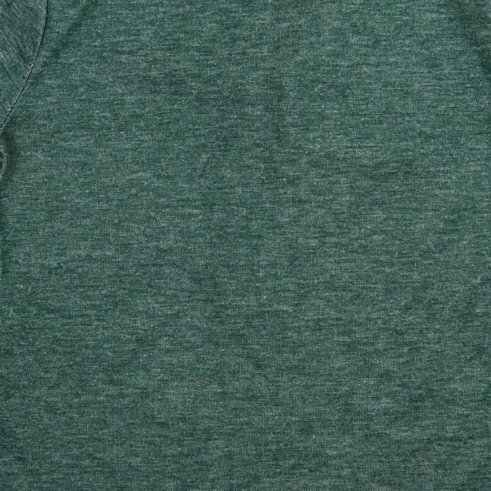 Womens UK Size M Preworn Green Pullover Jumper