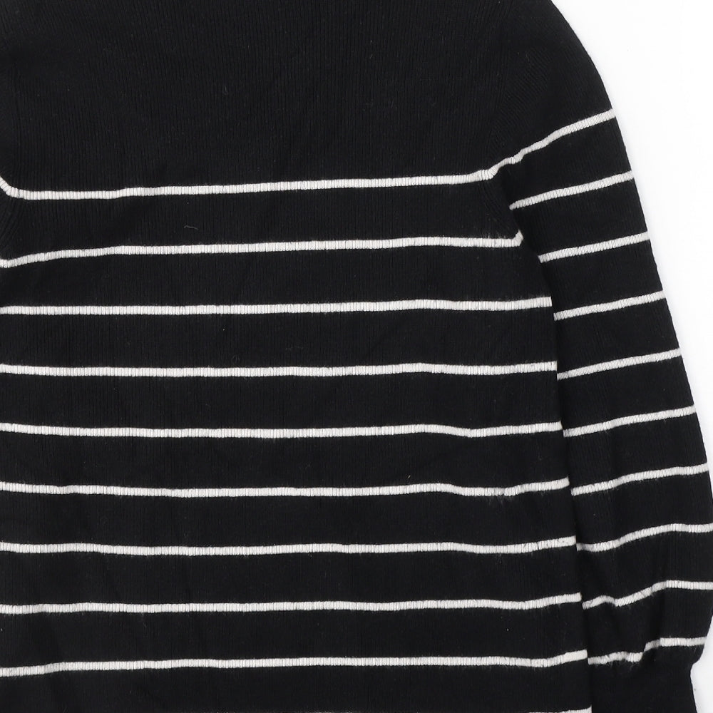 Womens UK Size M Marks and Spencer Black Pullover Jumper