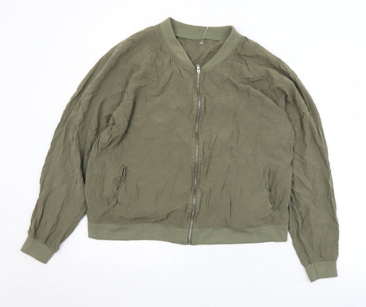 Womens UK Size 18 Select Green Jacket