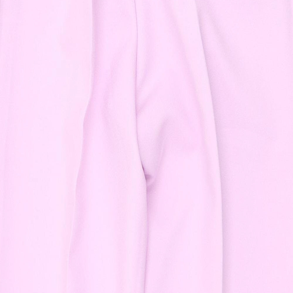 Womens UK Size 14 Damart Regular Fit Purple Trousers