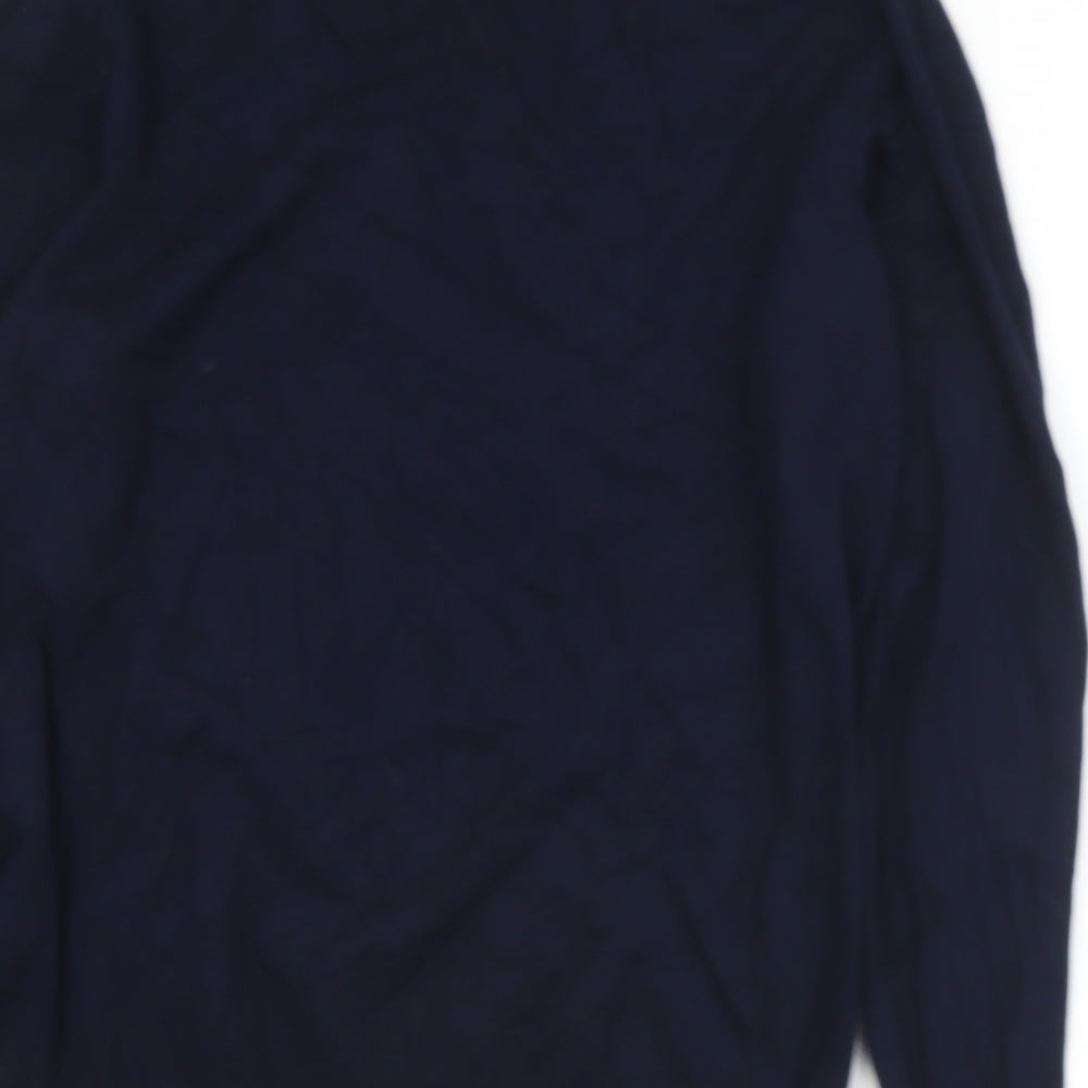 Womens UK Size M Zara Blue Pullover Jumper
