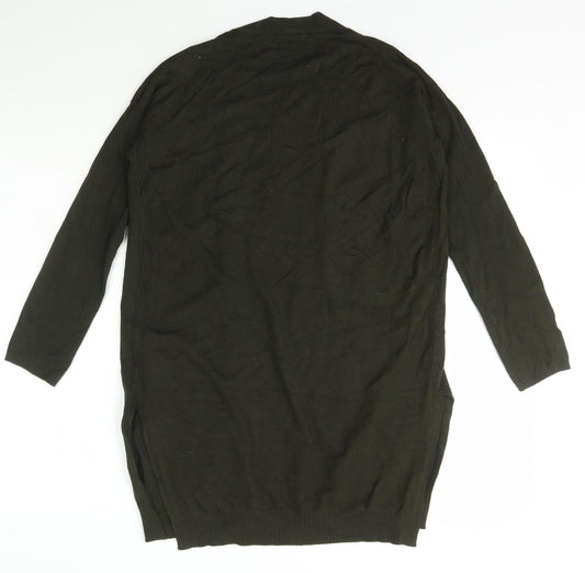 Womens UK Size 8 Peacocks Green Cardigan Jumper