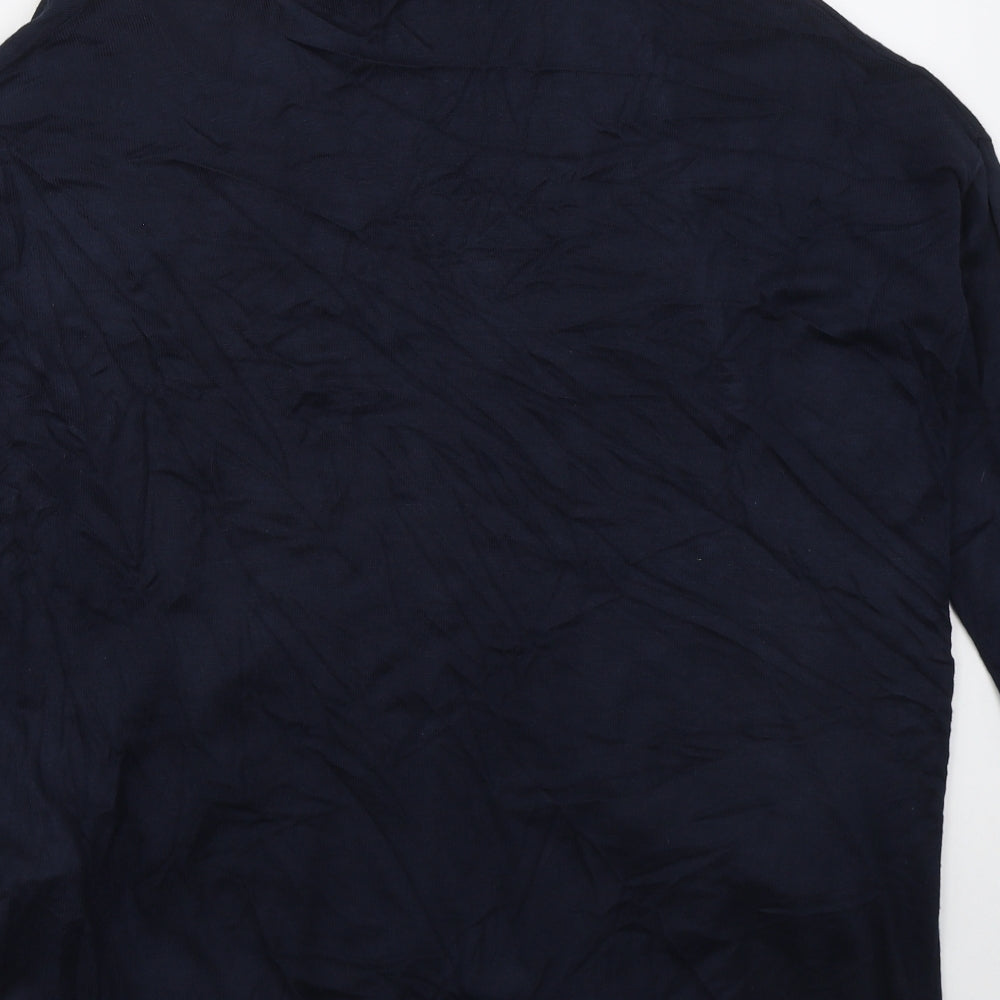 Atmosphere Womens Blue V-Neck Viscose Cardigan Jumper Size 12