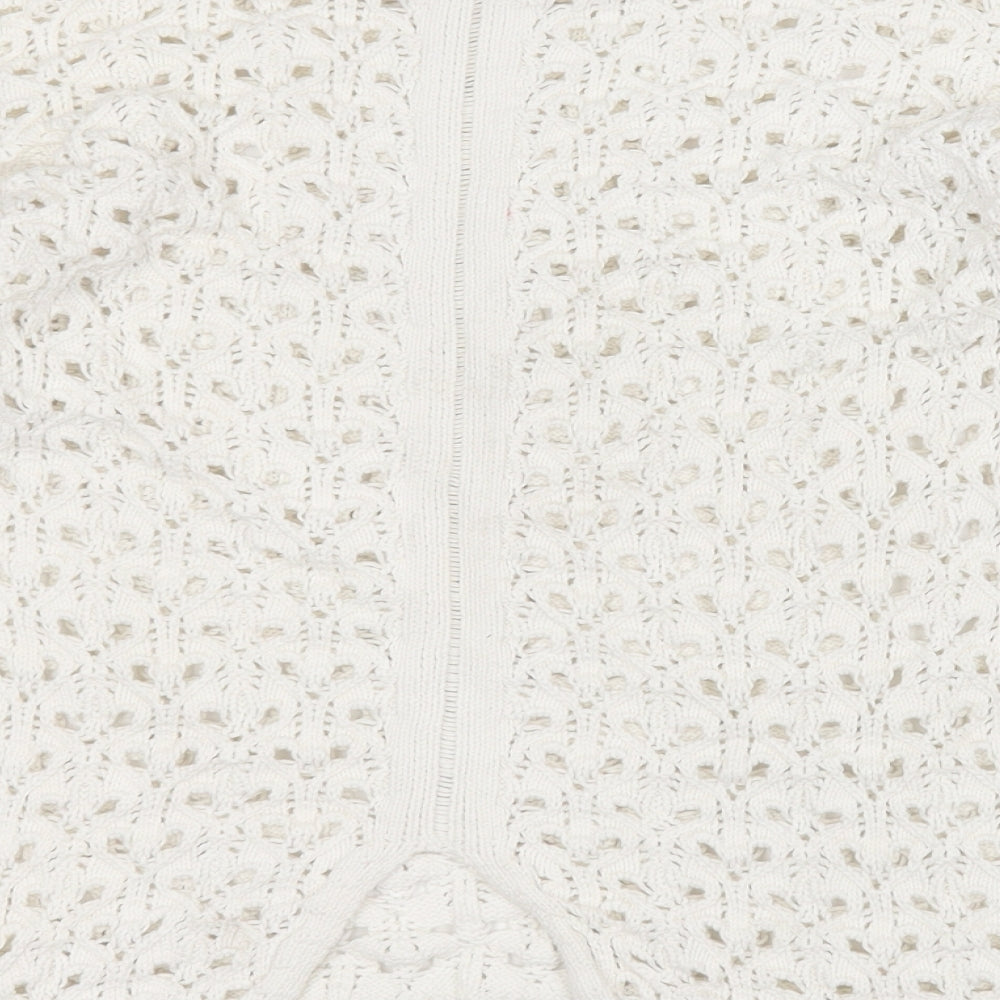 Womens UK Size 6 River Island White Pullover Jumper