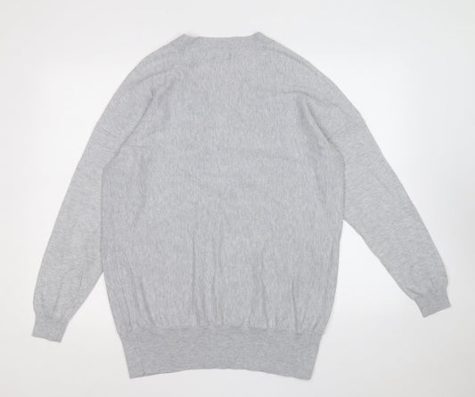 Womens UK Size 14 Peacocks Grey Pullover Jumper