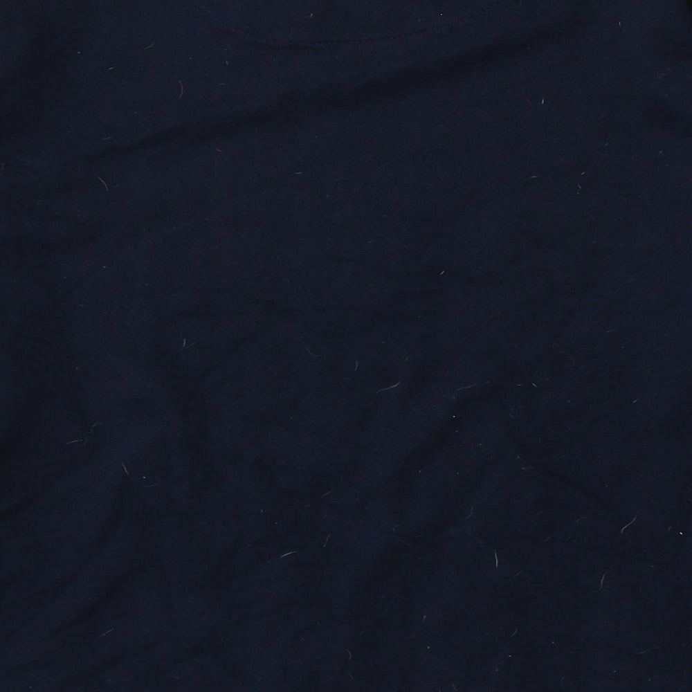 Mens UK Size M Brave Soul Blue Pullover Sweatshirt