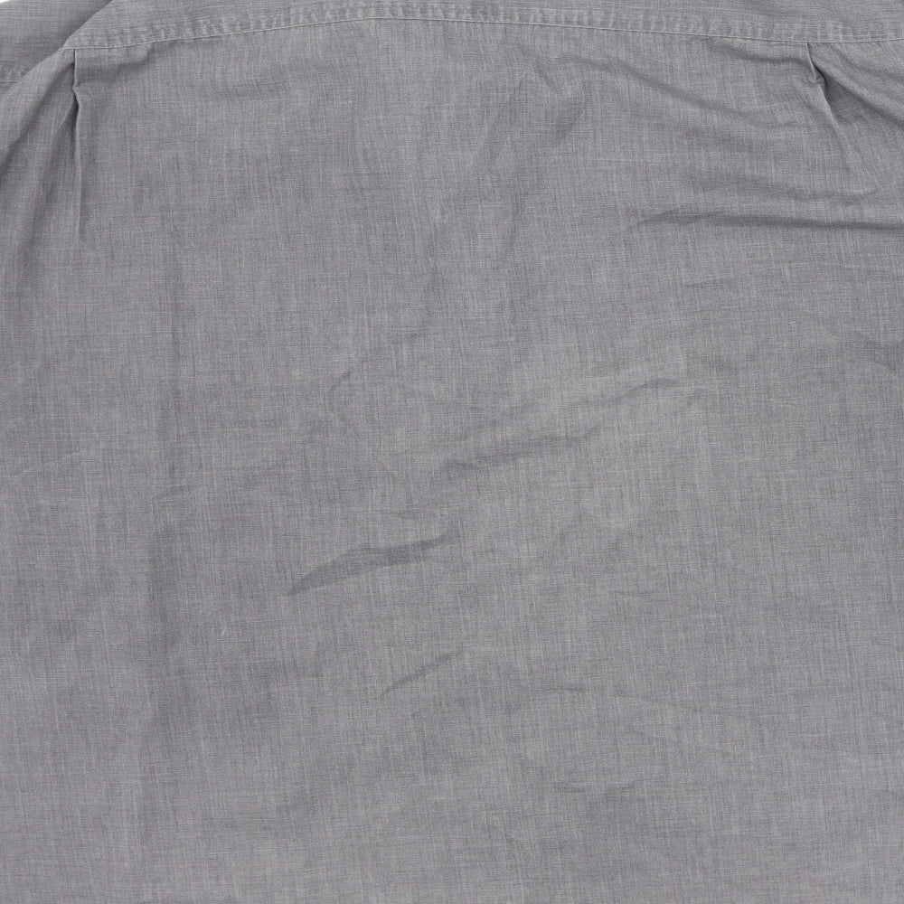 canda Mens Grey Polyester Polo Size 2XL Collared