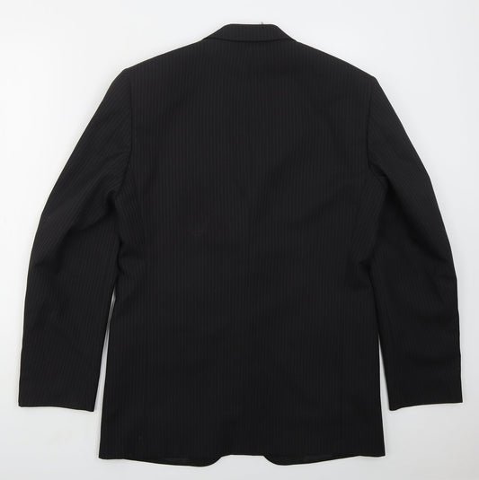 Mens UK Size 38 Taylor & Wright Regular Black Suit Jacket