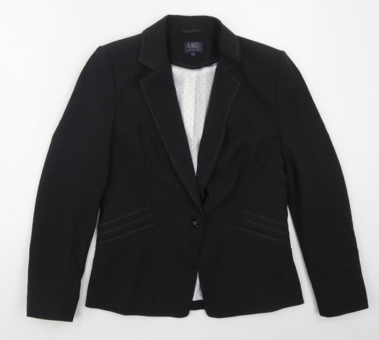 Womens UK Size 12 Marks and Spencer Regular Grey Suit Jacket