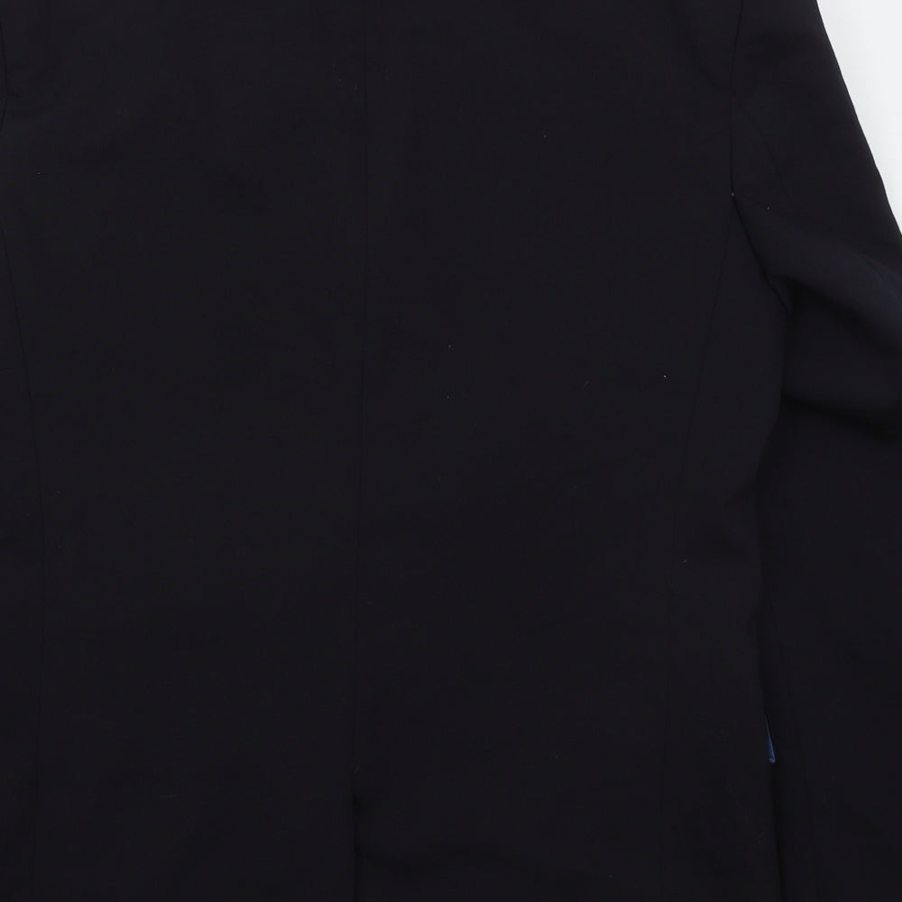 Mens UK Size 38 Karl Jackson Regular Blue Suit Jacket